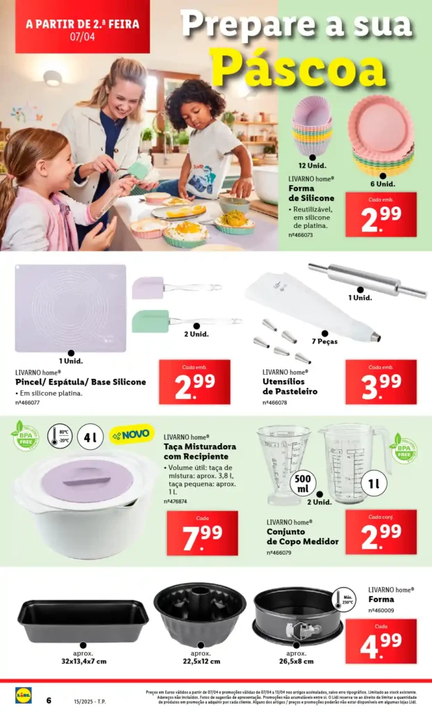 Folheto Lidl Bazar a partir de 7 de Abril de 2025 - Página 06