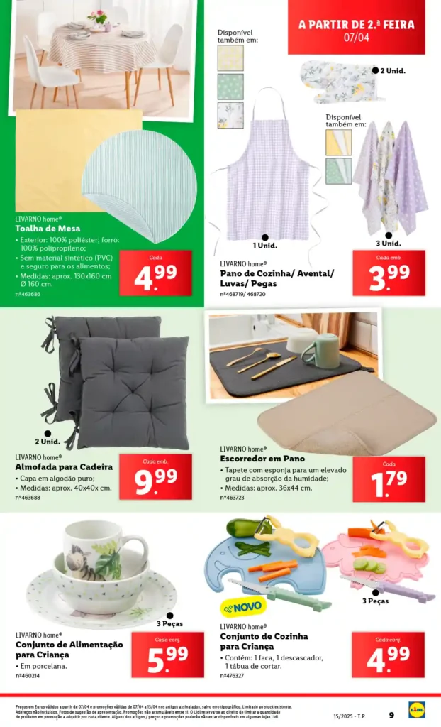 Folheto Lidl Bazar a partir de 7 de Abril de 2025 - Página 09