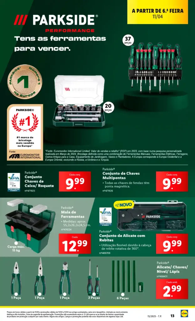 Folheto Lidl Bazar a partir de 7 de Abril de 2025 - Página 13