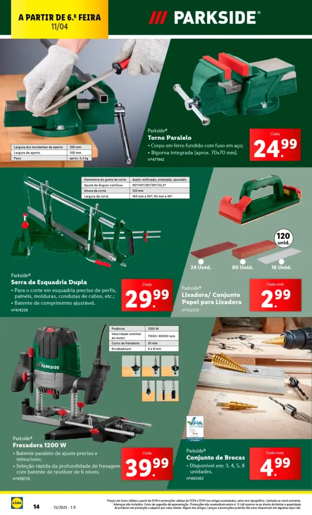 Folheto Lidl Bazar a partir de 7 de Abril de 2025 - Página 14