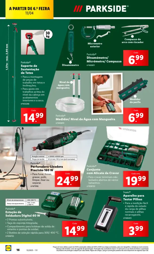 Folheto Lidl Bazar a partir de 7 de Abril de 2025 - Página 16