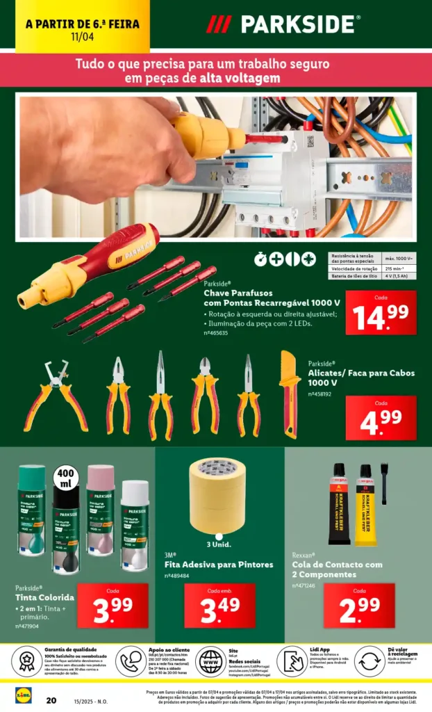 Folheto Lidl Bazar a partir de 7 de Abril de 2025 - Página 20