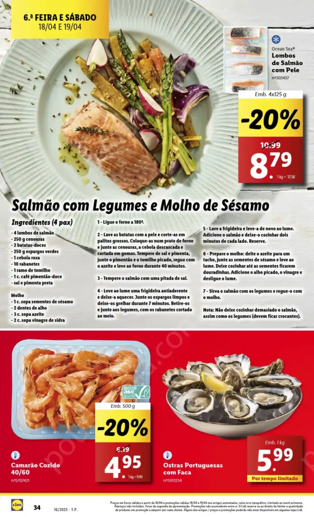 Folheto Lidl Fim de Semana 18 e 19 Abril 2025 - Página 3
