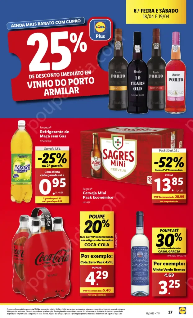 Folheto Lidl Fim de Semana 18 e 19 Abril 2025 - Página 6